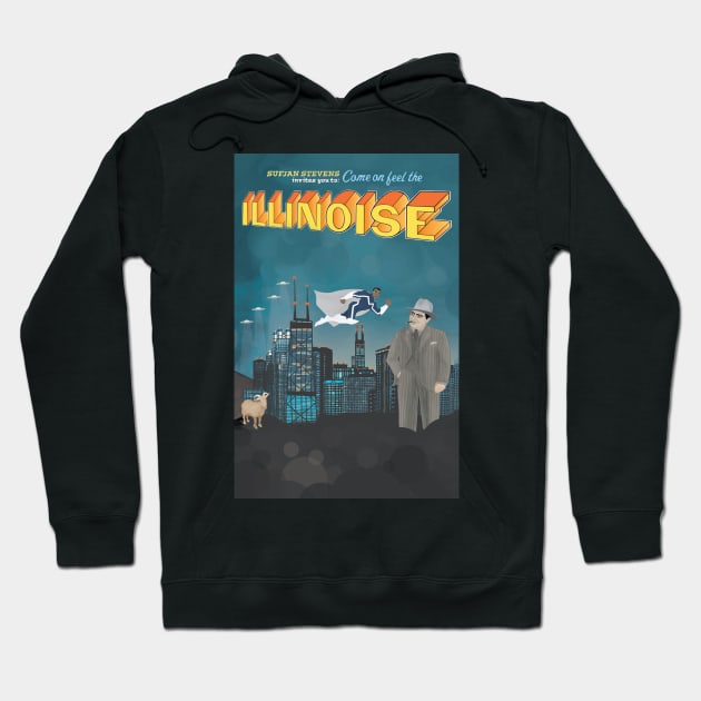 Illinois - Sufjan Stevens Hoodie by mjsblues